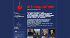 Desktop Screenshot of labottegadellarte.eu